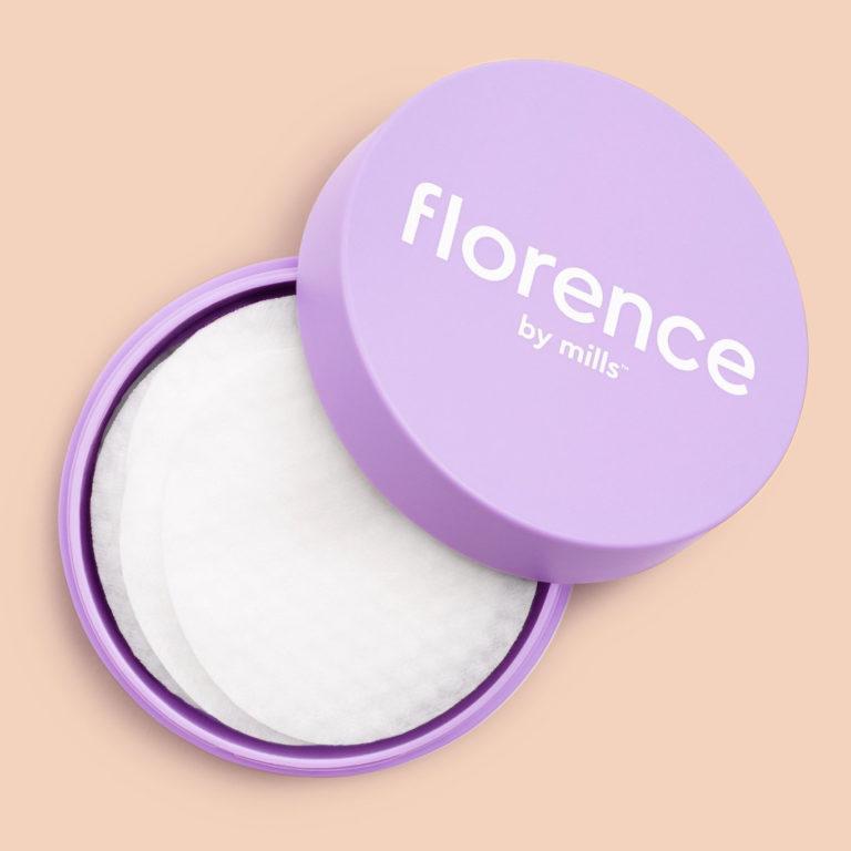 Florence by Mills One Swipe Glow Wipe Treatment Pads