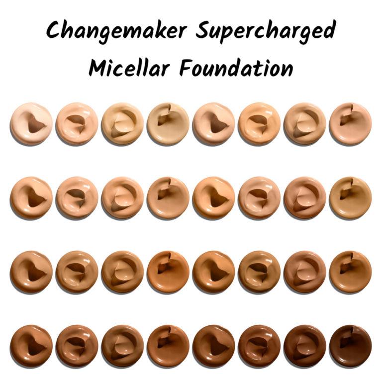 Bite Beauty Changemaker Supercharged Micellar Foundation Shades
