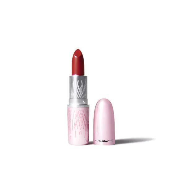 MAC Cosmetics Christmas 2020 Frosted Fireworks Collection Lipstick in #Snowfilter