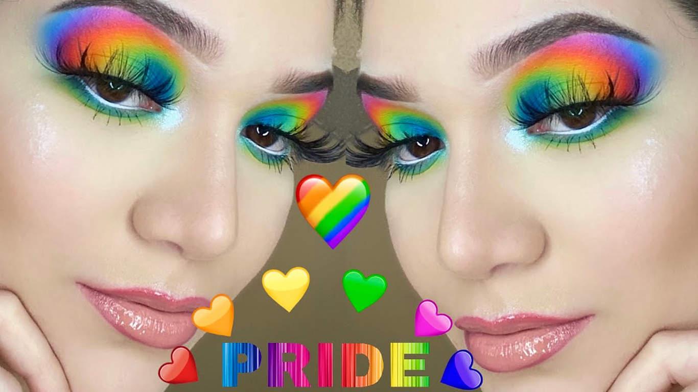 Tutorial maquillaje ahumado en arcoíris Belleza para todos