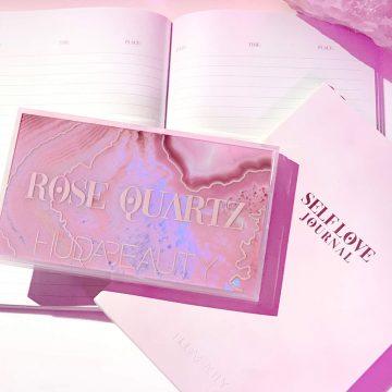 Huda Beauty Rose Quartz Collection Rose Quartz Self Love Journal