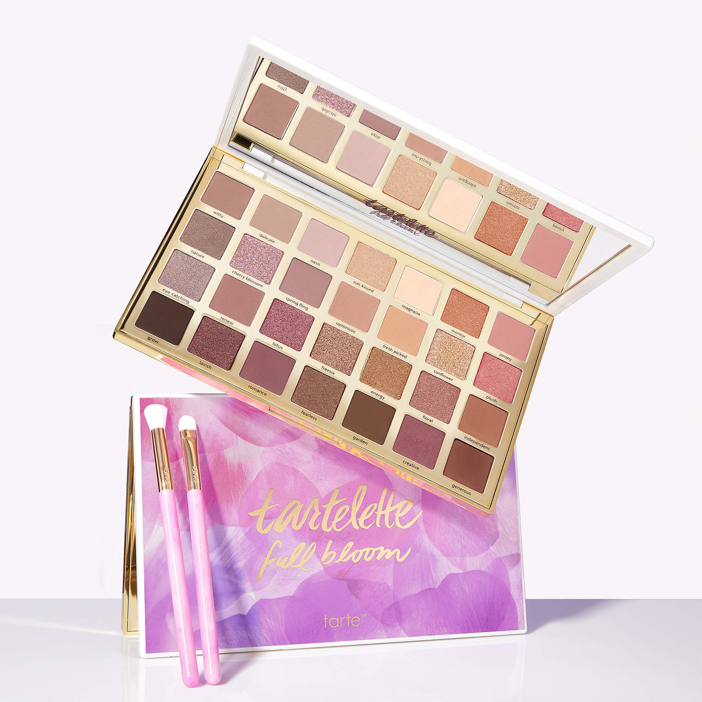 Tarte Cosmetics Full Bloom Collection Tartelette™ Full Bloom Amazonian Clay Palette & Tartelette™ Full Bloom Shadow Brush Duo