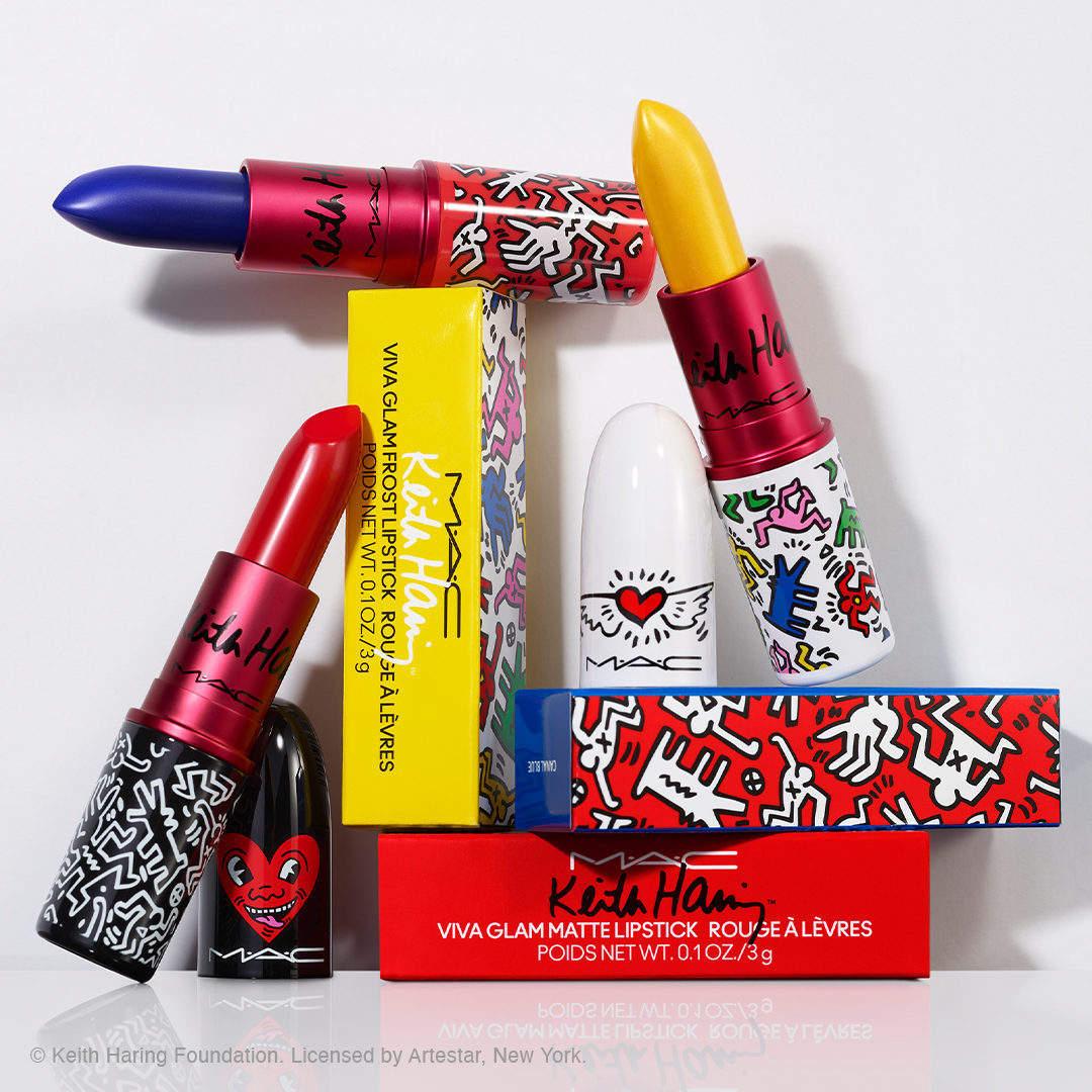 MAC Cosmetics Lipstick Viva Glam X Keith Haring Post Cover