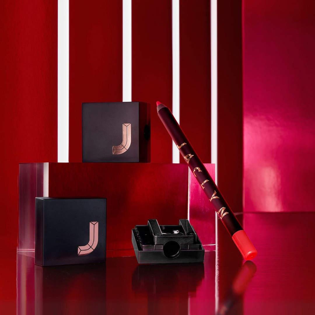 Jaclyn Cosmetics Bright + Bold Poutspoken Collection On Point Lip Sharpener Promo