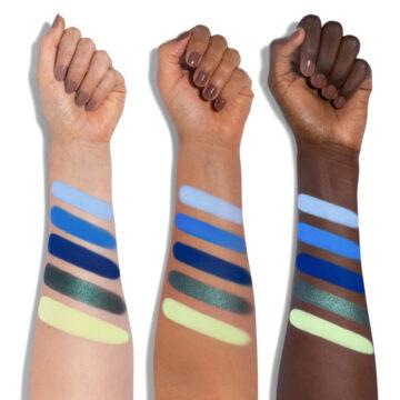 Morphe X Nyane Fierce Fairytale Collection Artistry Palette Arm Swatch Row 3