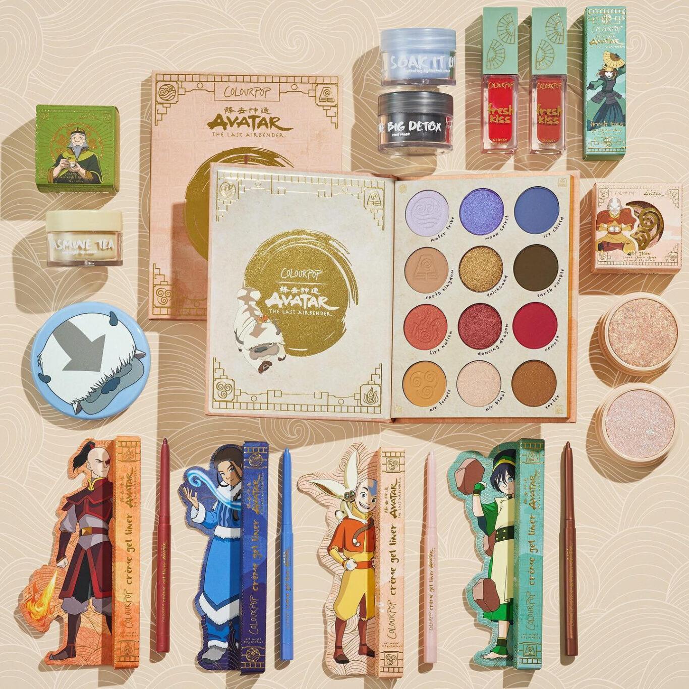 ColourPop Avatar The Last Airbender Collection Post Cover