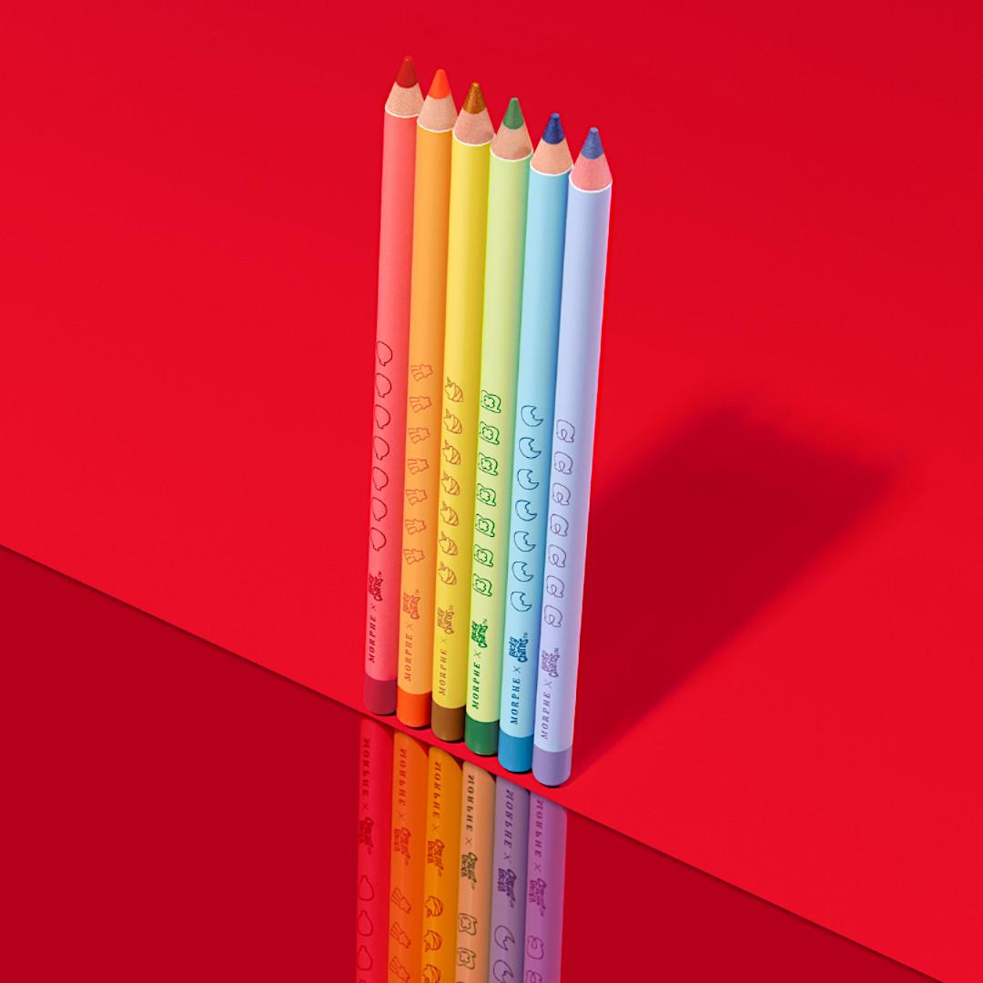 Morphe x Lucky Charms Collection Make Some Magic 6 Piece Color Pencil Set