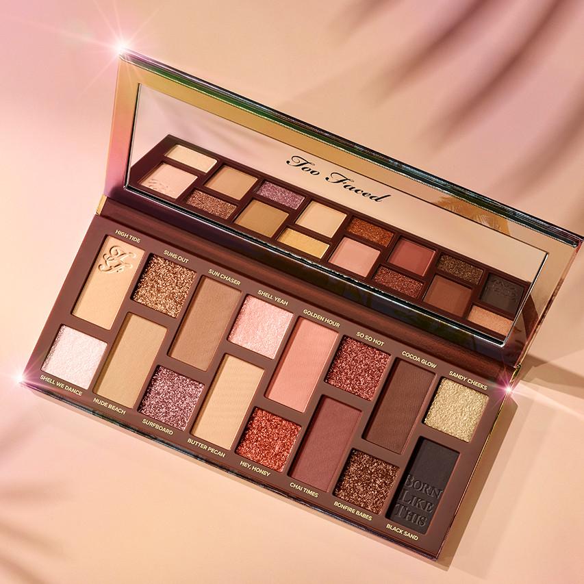 Too Faced Sunset Stripped Collection Born This Way Sunset Stripped Complexion Inspired Eyeshadow Palette Open