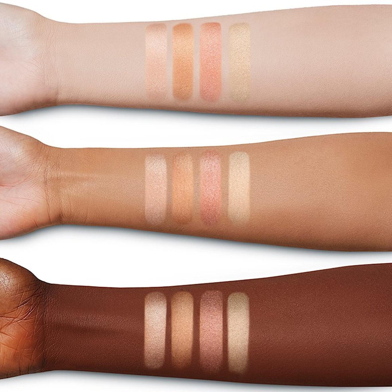 Charlotte Tilbury Pillow Talk Party Collection Pillow Talk Multi Glow Dream Light Arm Swatches