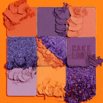 Huda Beauty Color Block Obsessions Palette Purple & Orange Crashes